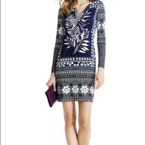Diane Von Furstenburg Reina Snake Leaves Dress 2